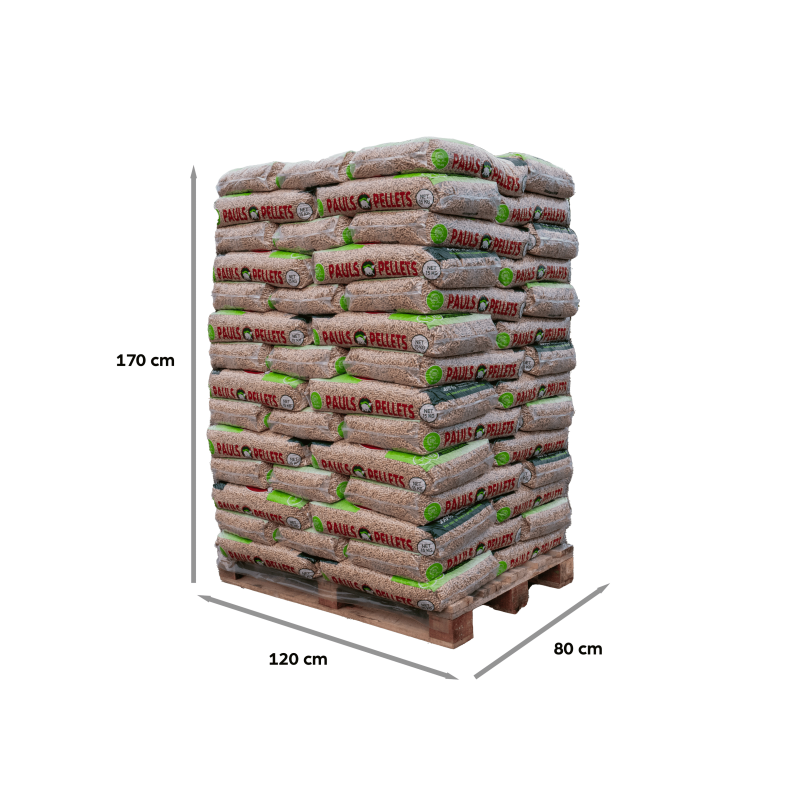 Granulés de bois PAULS Pellets 70 sacs -1050kg