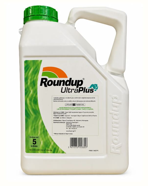 Roundup UltraPlus – Herbicide concentré – Bidon 5 L